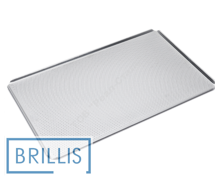 Деко з алюмінію перфороване Brillis GN 1/1(530x325x15)