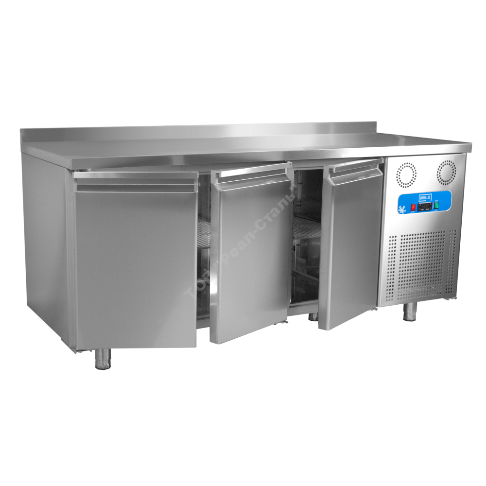 Стіл холодильний 3-дверний BRILLIS BGN3-R290-EF - Зображення 2