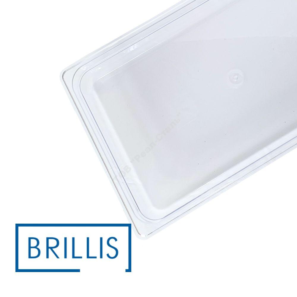 Гастроємність BRILLIS із полікарбонату GN 1/1-65 мм, прозора - Зображення 4