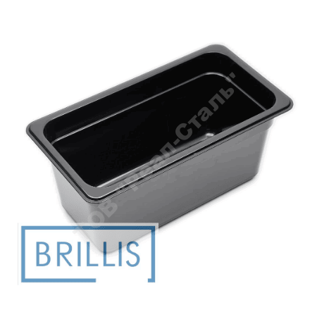Гастроємність РС 1/3-150 мм з полікарбонату Brillis (325х176х150)