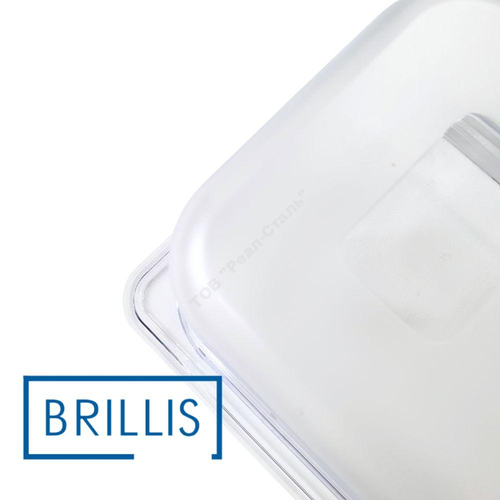 Гастроємність BRILLIS із полікарбонату GN 1/4-100 мм, прозора - Зображення 5
