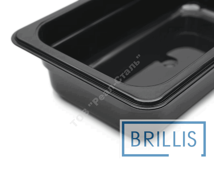 Гастроємність РС 1/4-65 мм з полікарбонату Brillis (265х162х65) - Зображення 2