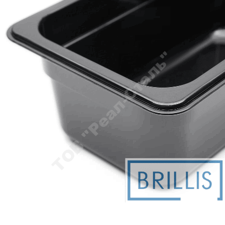 Гастроємність РС 1/4-100 мм з полікарбонату Brillis (265х162х100) - Зображення 2